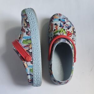 CROCS Marvel Clogs with Red Strap